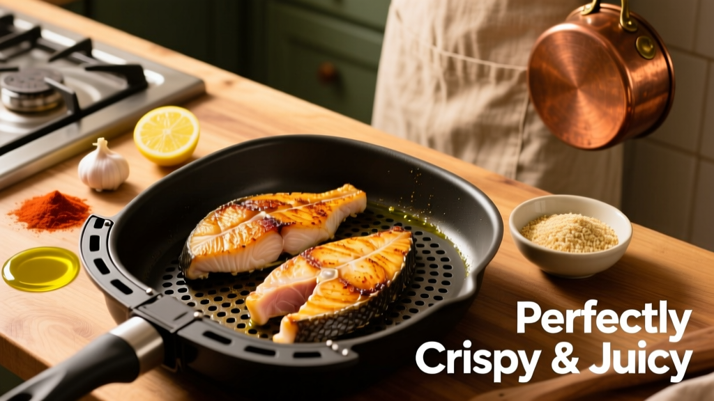 How to Air Fry Catfish Steaks Perfectly (Crispy & Juicy)