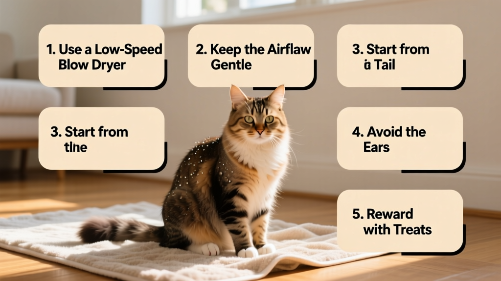 How to Dry a Cat After a Bath: 5 Easy Vet Approved Tips