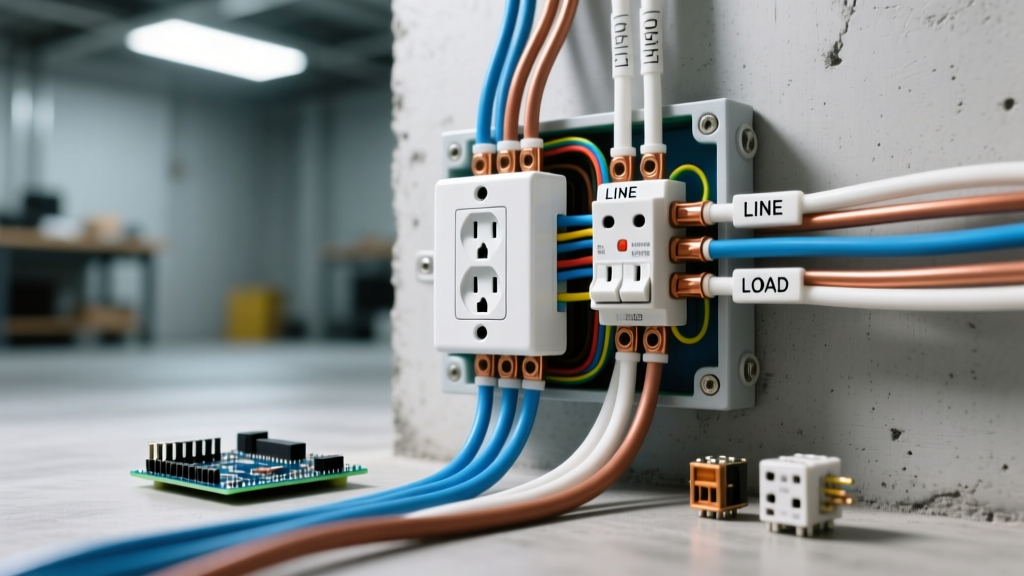 What Is an Electrical Wiring Diagram? A GFCI Load-Side Walkthrough