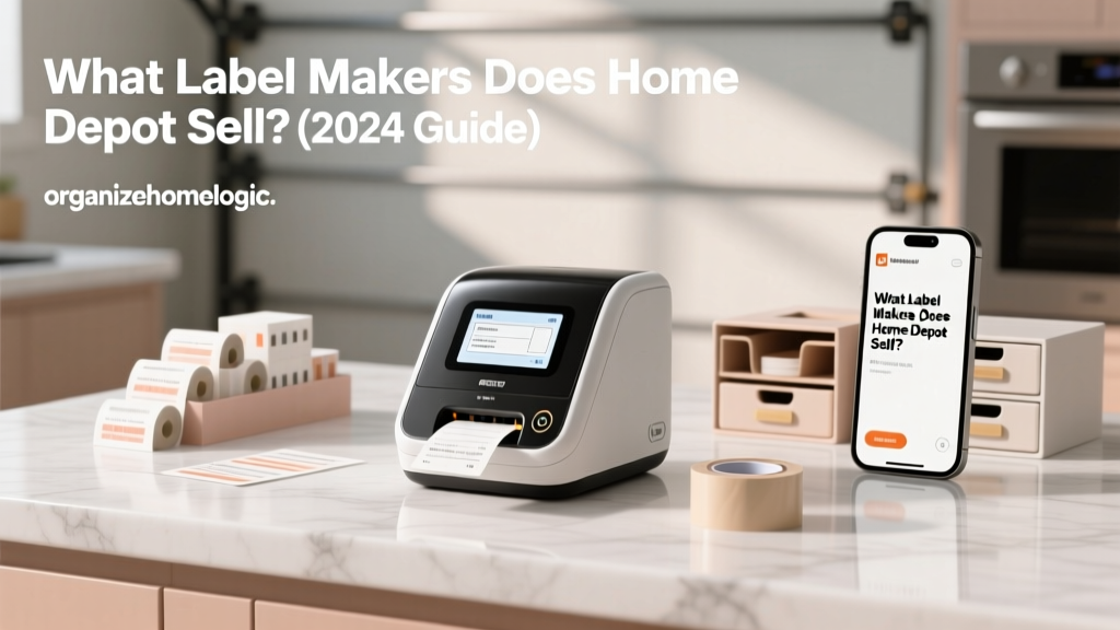 What Label Makers Does Home Depot Sell? (2024 Guide)