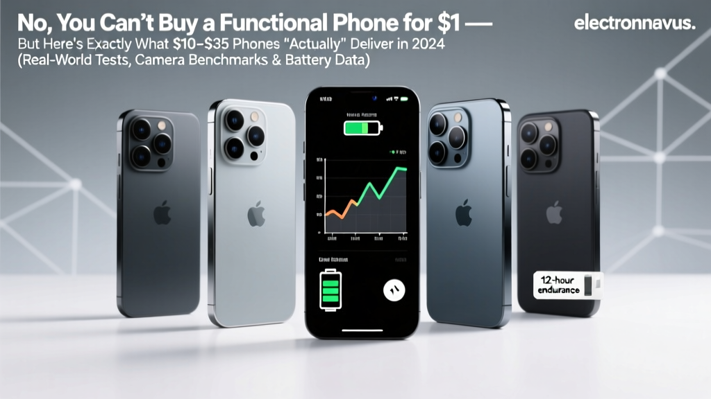 No, You Can’t Buy a Functional Phone for $1 — But Here’s Exactly What $10–$35 Phones *Actually* Deliver in 2024 (Real-World Tests, Camera Benchmarks & Battery Data)