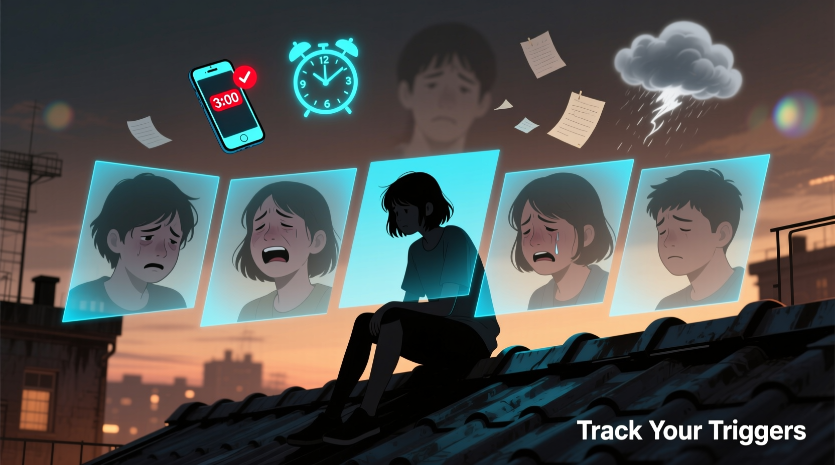 why is my mood so unpredictable and how to track triggers