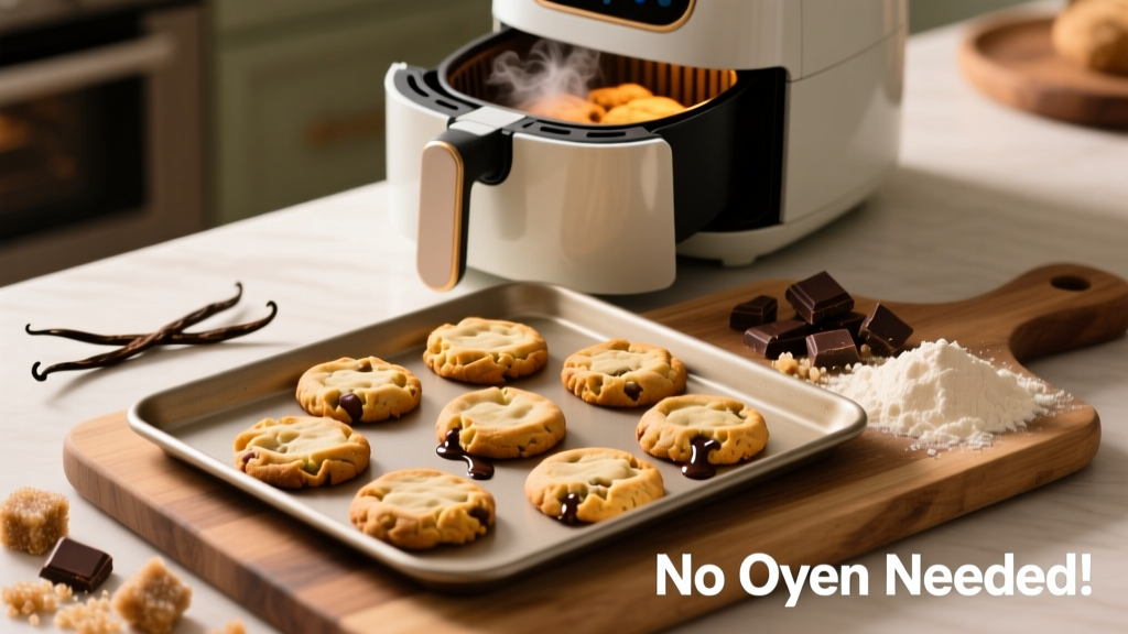 Air Fryer Cookies: Crispy Edges, Chewy Centers