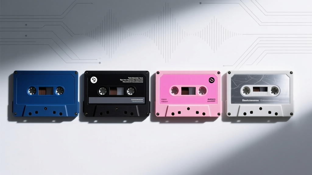 Blank Cassette Tapes Color: What Matters (Track Bias, Shell Material, Tape Formulation) & What Doesn't (Fluorescent Hues, Brand Logos, Packaging Aesthetics)