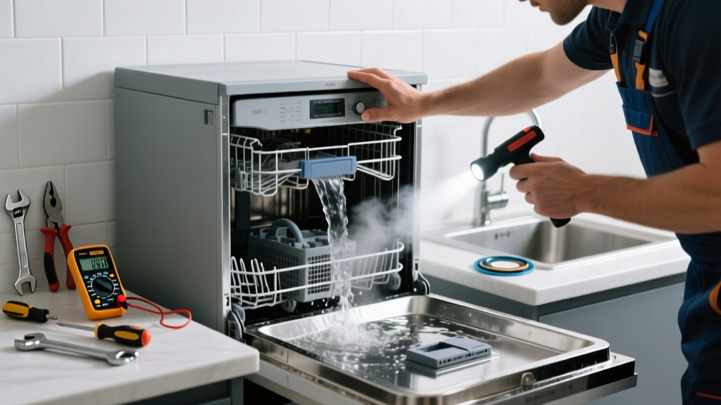 Fix Dishwasher Overflowing & Making Loud Noises