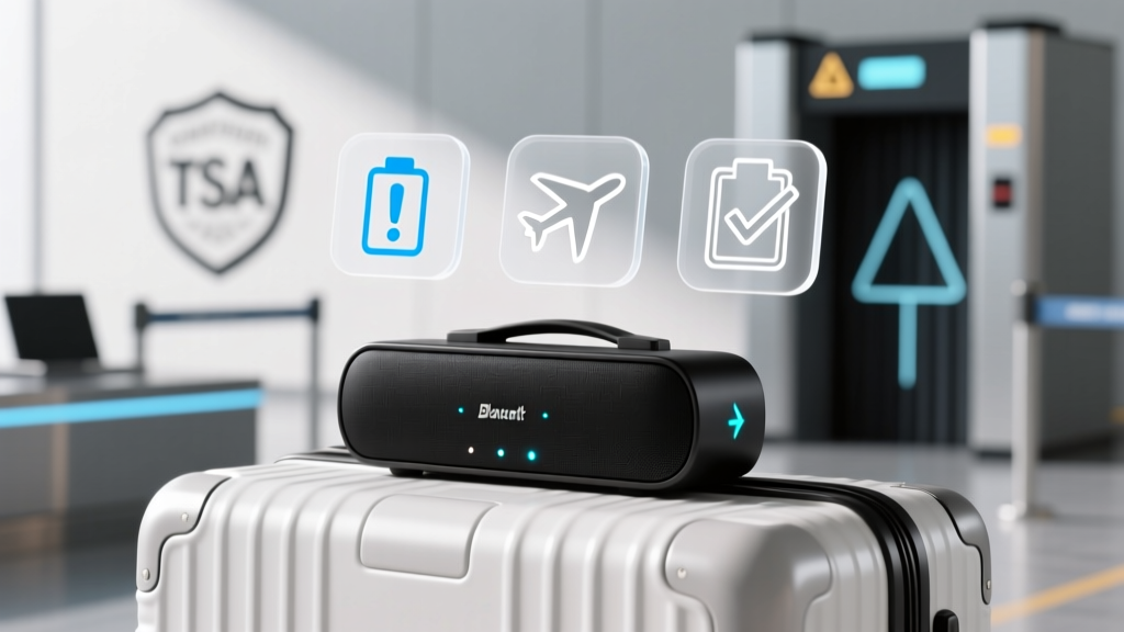 Bluetooth Speakers in Checked Luggage Rules (2026)