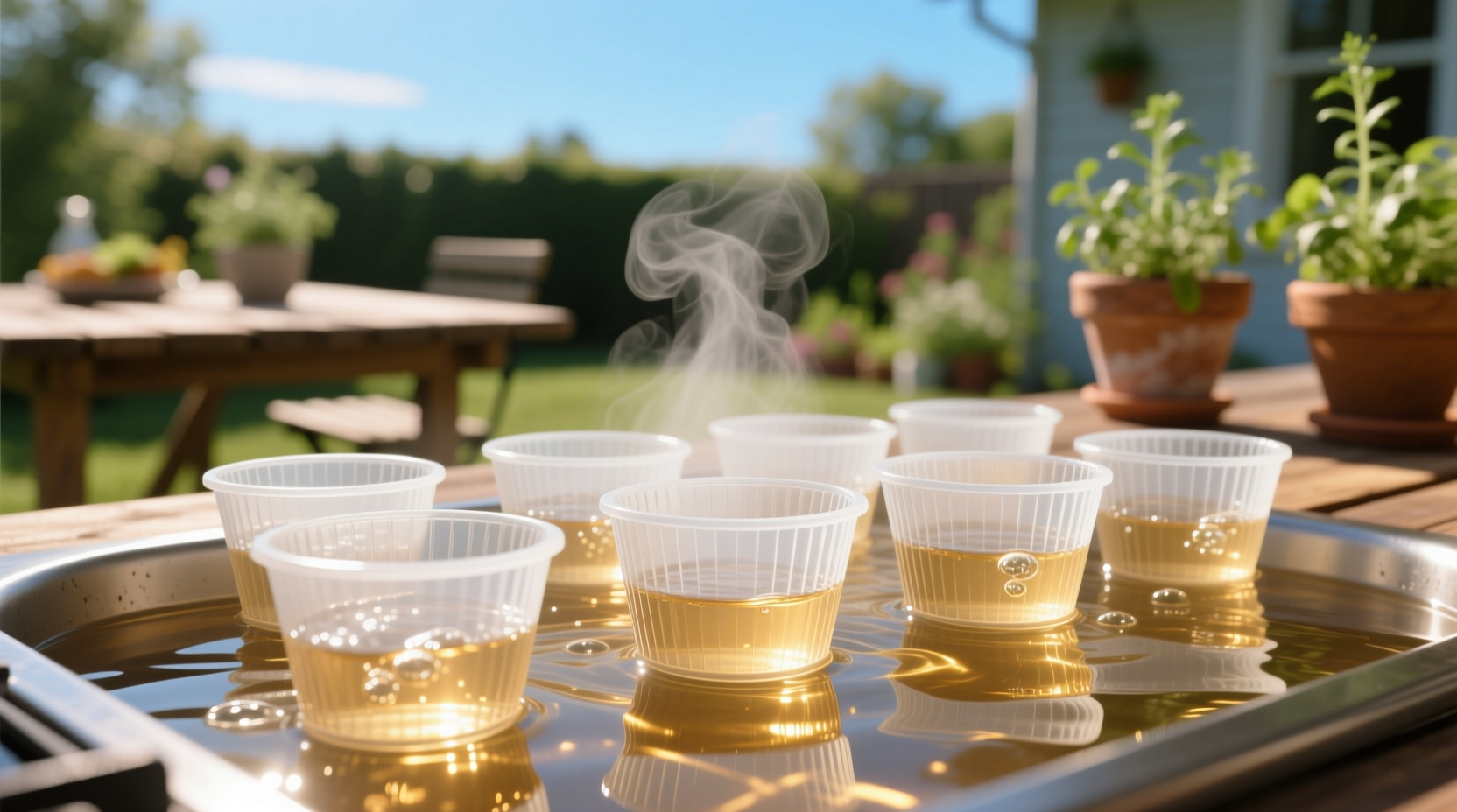 eco friendly cleaning sanitize silicone cups safely