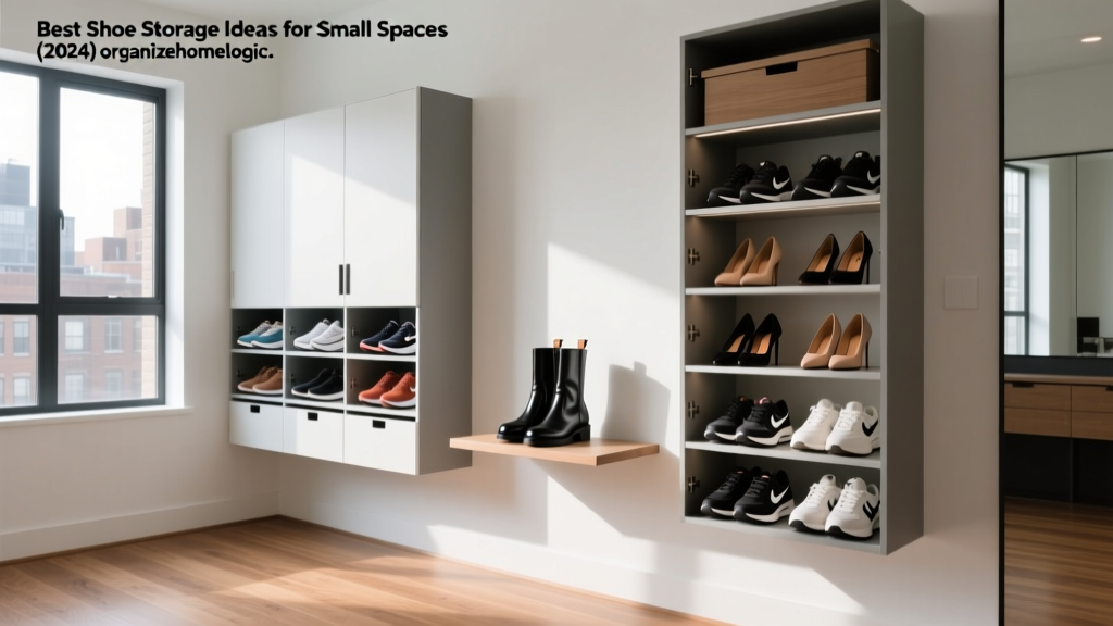 Best Shoe Storage Ideas for Small Spaces (2024)