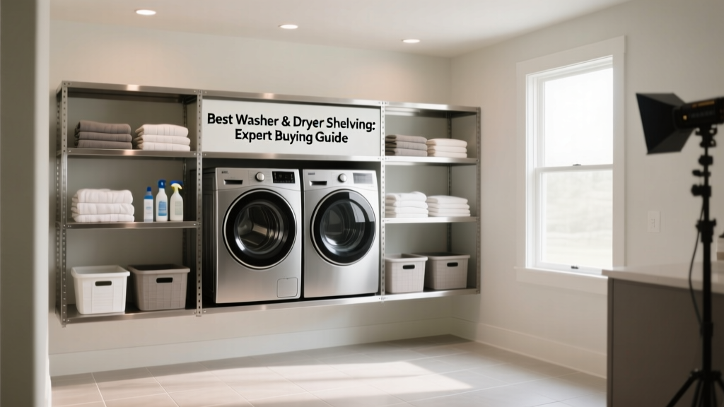 Best Washer & Dryer Shelving: Expert Buying Guide