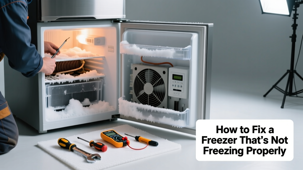 How to Fix a Freezer That’s Not Freezing Properly