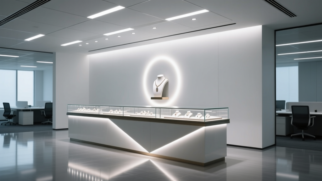 Jewelry Counter Lighting: Beam Angle Math for Clarity