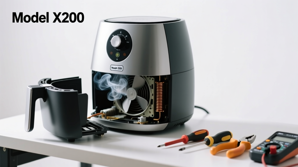 Fix Air Fryer Smoking and Making Unusual Noise