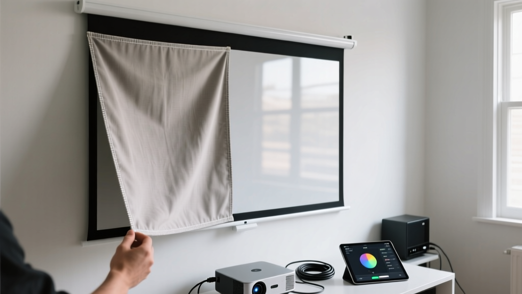 DIY Projector Screen Blackout Cloth: 7 Mistakes to Avoid