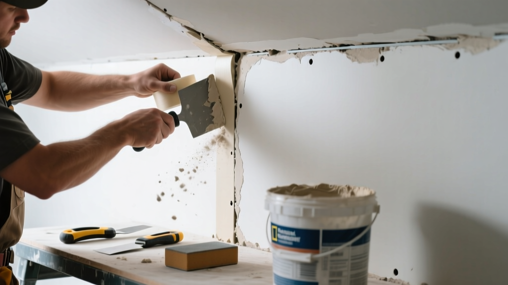 Fixing Noisy, Visible Drywall Seams in Walls and Ceilings