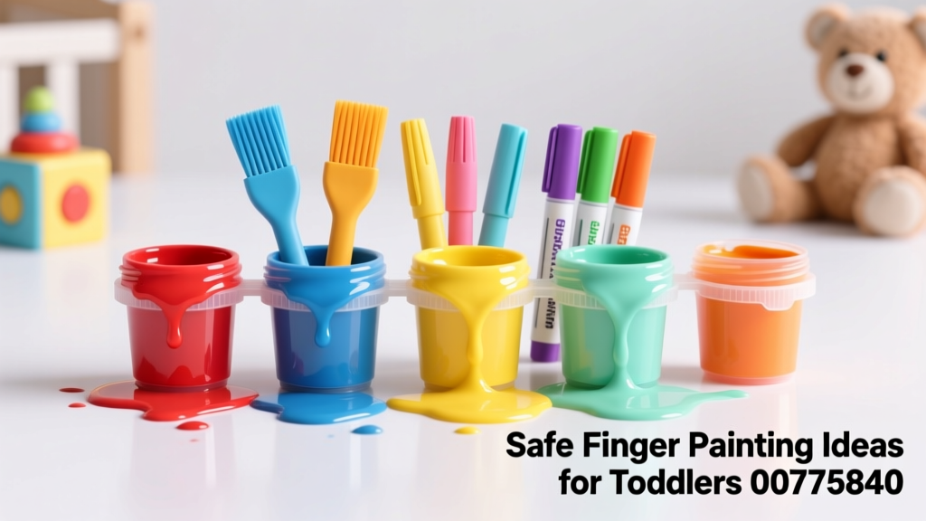Safe Finger Painting Ideas for Toddlers: Non-Toxic Recipes, Setup Strategies, and Developmental Benefits