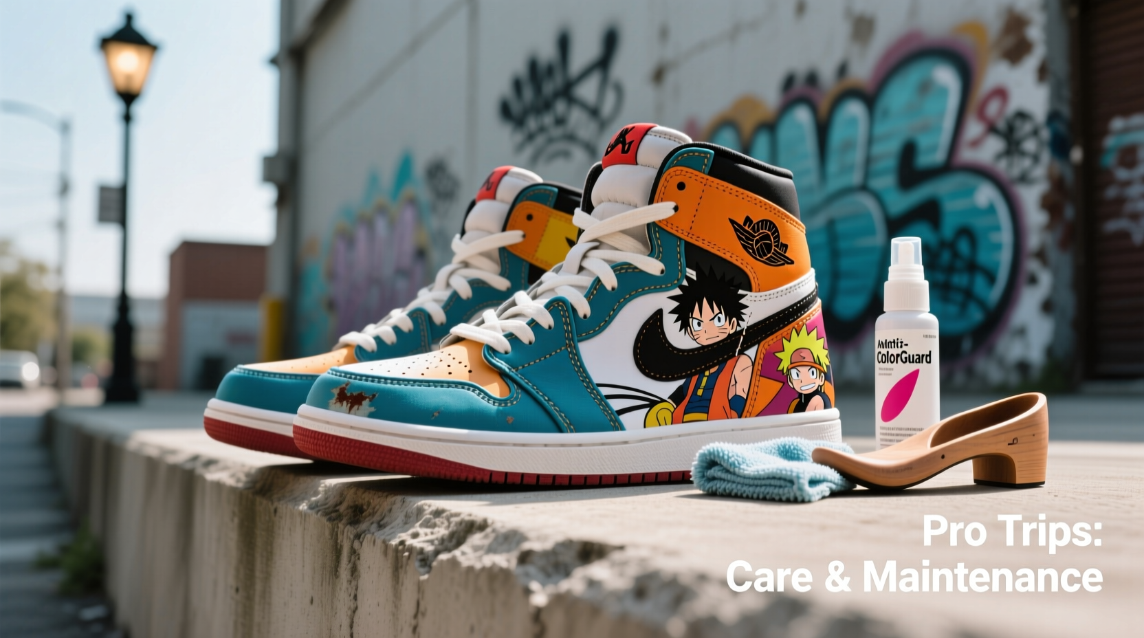 how to make your anime sneakers last longer without fading or scuffing