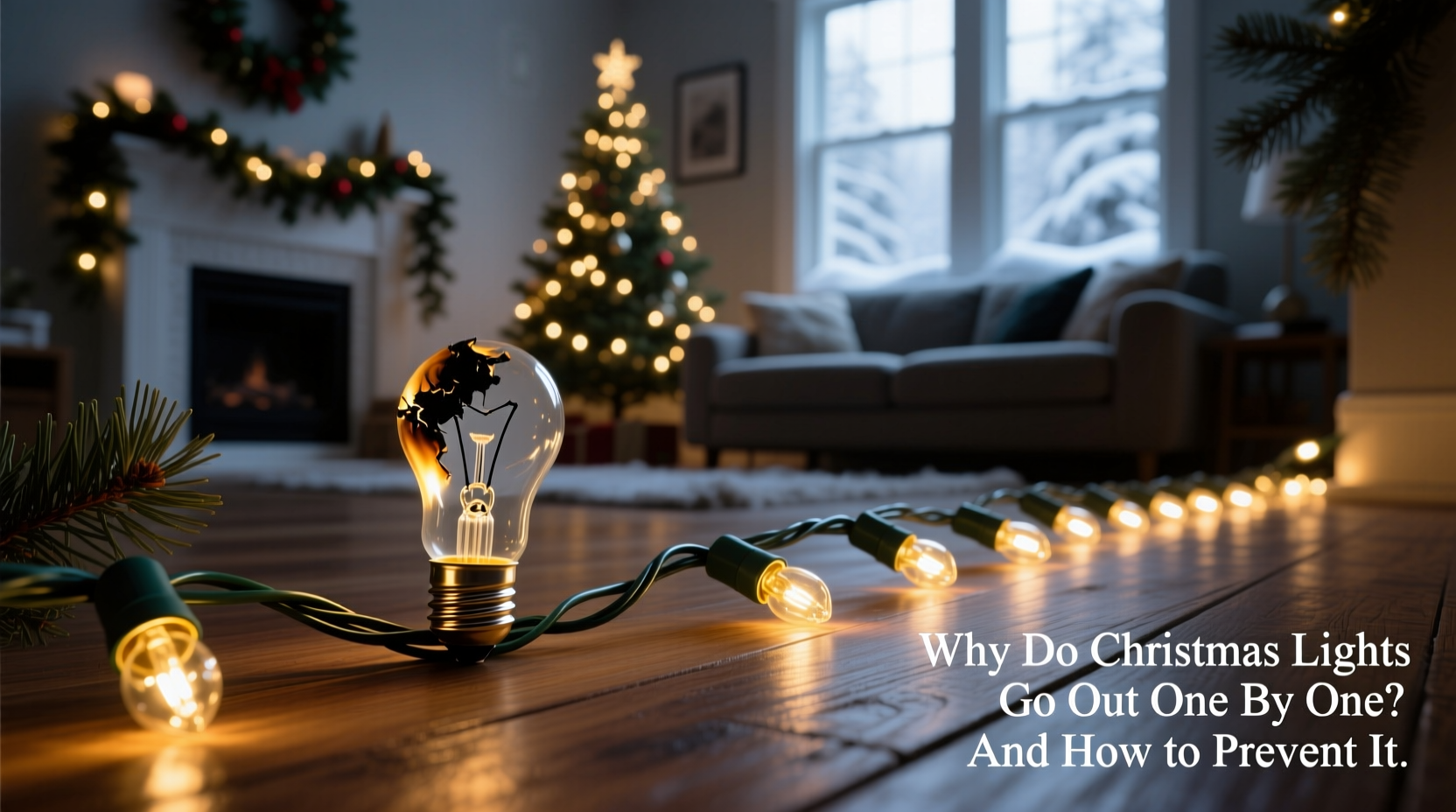 why do christmas lights go out one by one and how to avoid the domino effect