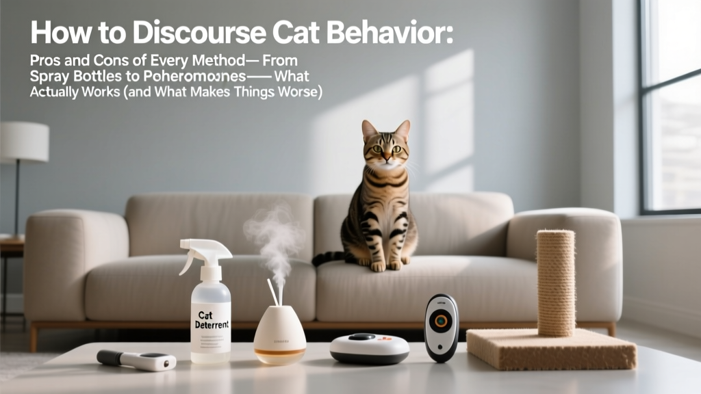 How to Discourage Cat Behavior