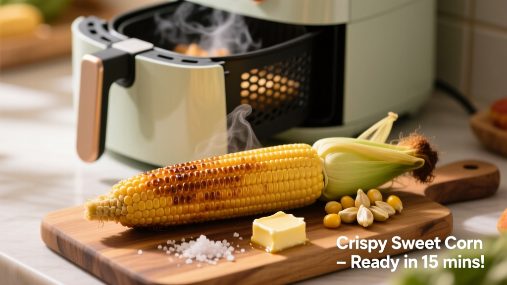 Air Fryer Corn on the Cob: Crispy, Sweet & Effortless