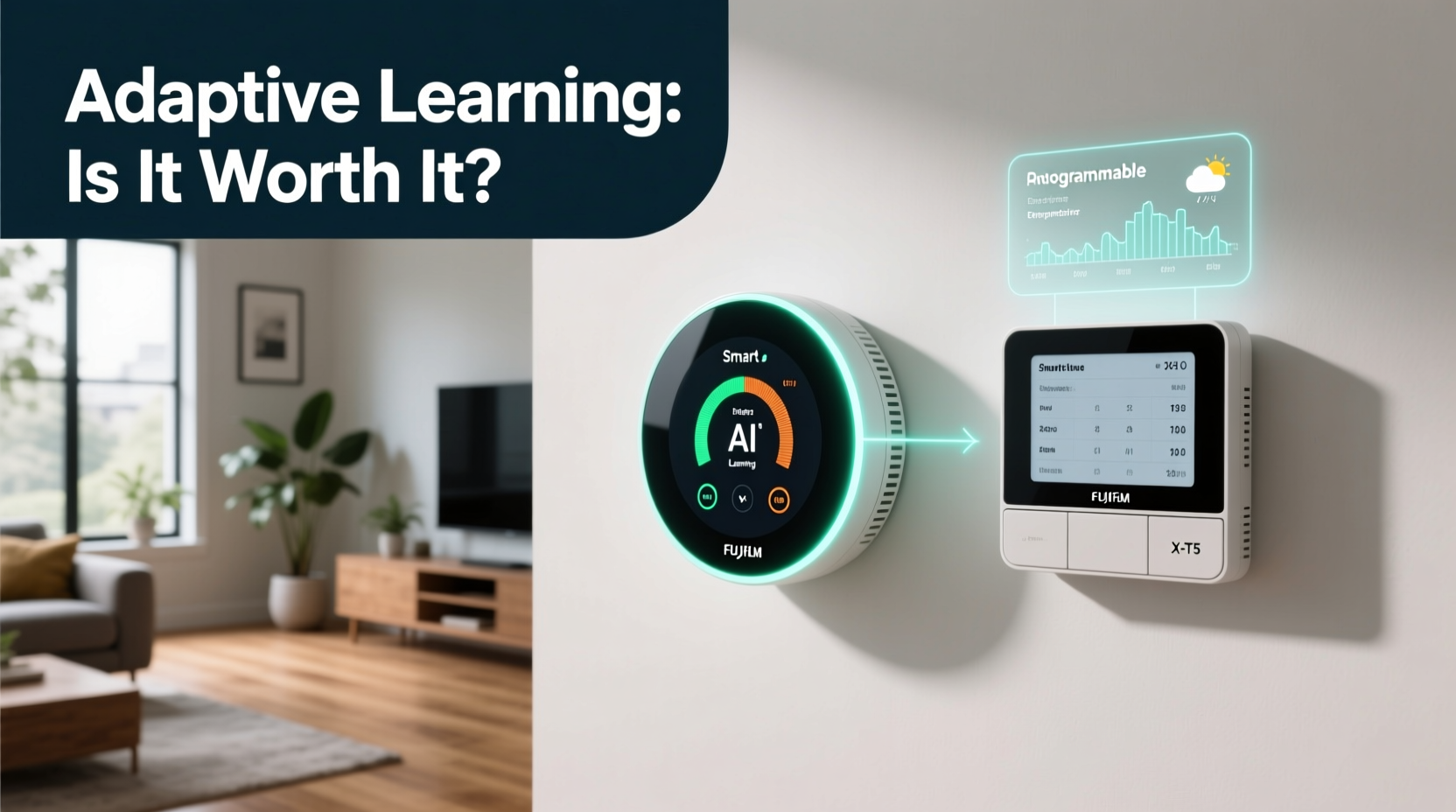 smart thermostat vs programmable model is learning your habits worth it