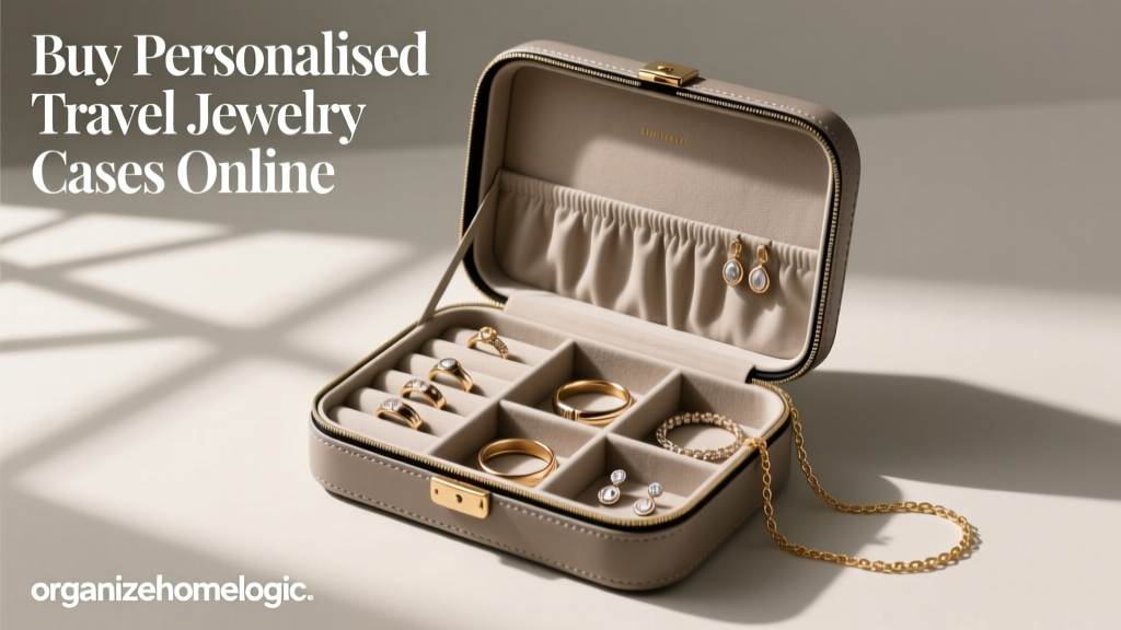Buy Personalised Travel Jewelry Cases Online
