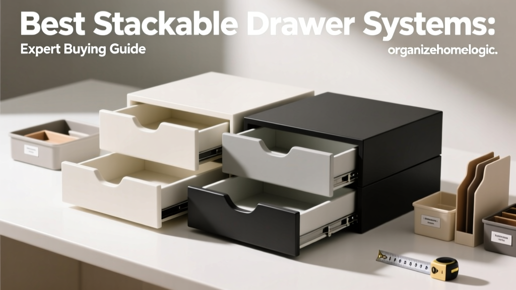 Best Stackable Drawers: Expert Buying Guide