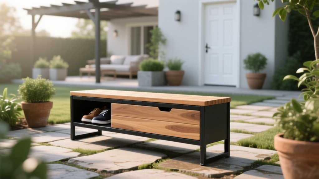 Waterproof Outdoor Shoe Storage Bench: Buy & Choose
