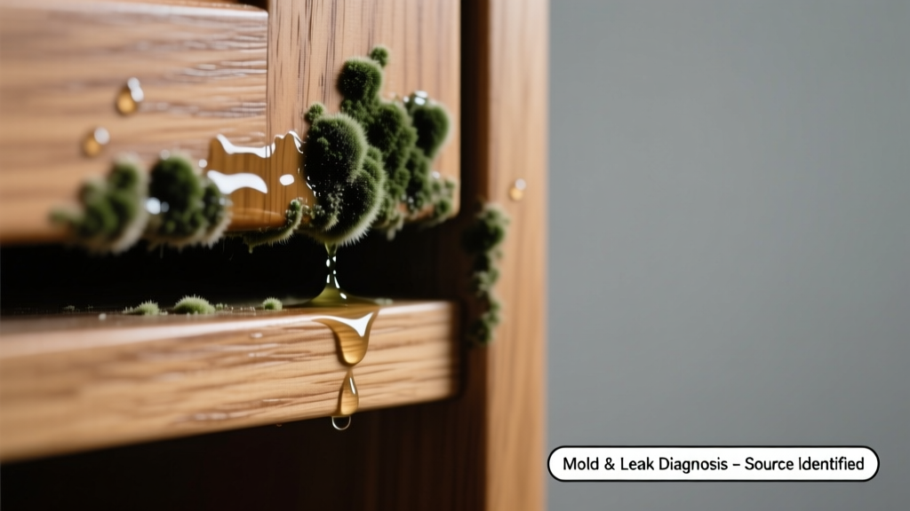 Mold on Furniture Leaking Water: Quick Diagnosis