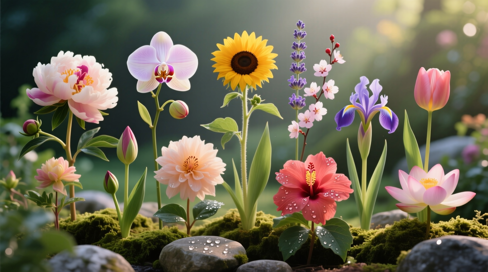 10 examples of flowering plants