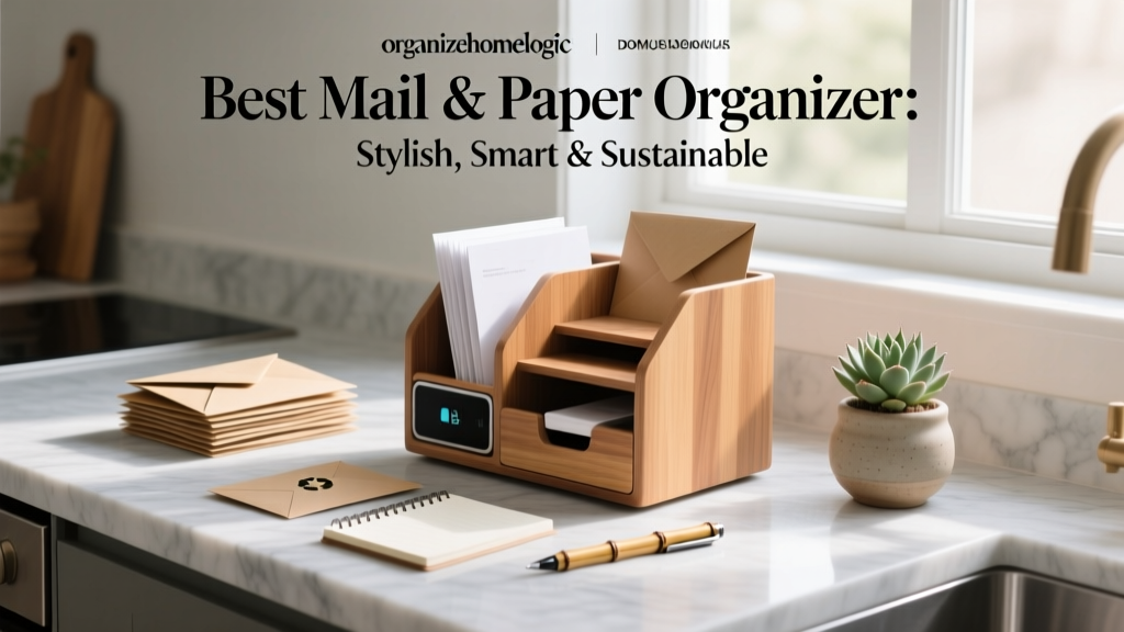 Best Mail & Paper Organizer: Stylish, Smart & Sustainable
