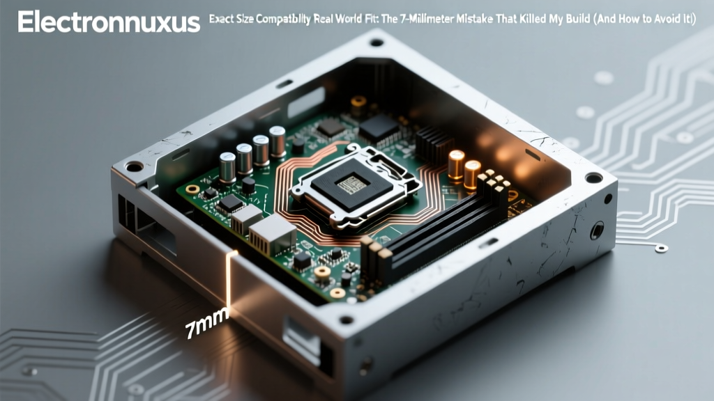Mini ITX Dimensions Exact Size Compatibility Real World Fit: The 7-Millimeter Mistake That Killed My Build (And How to Avoid It)