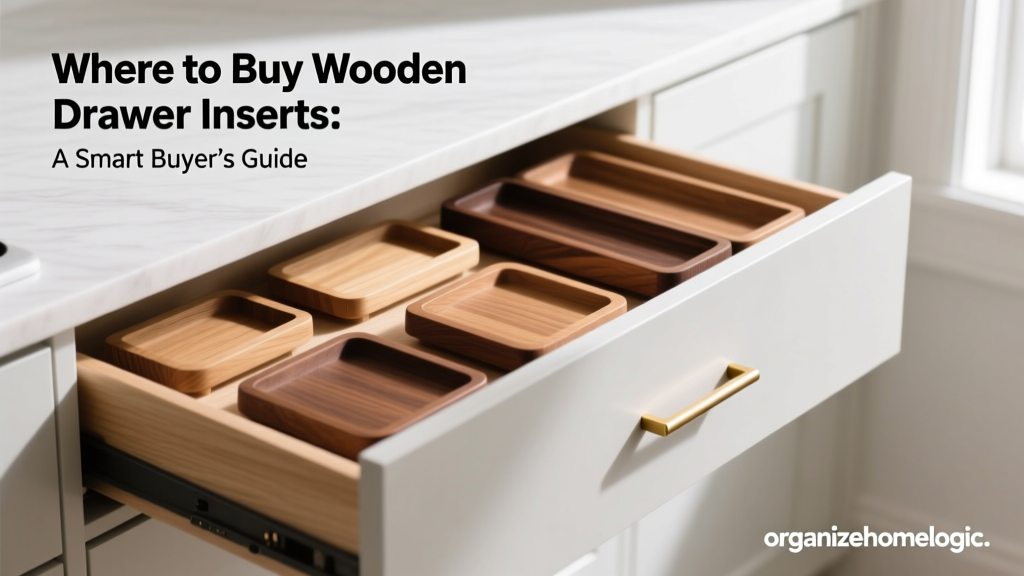 Where to Buy Wooden Drawer Inserts: A Smart Buyer’s Guide