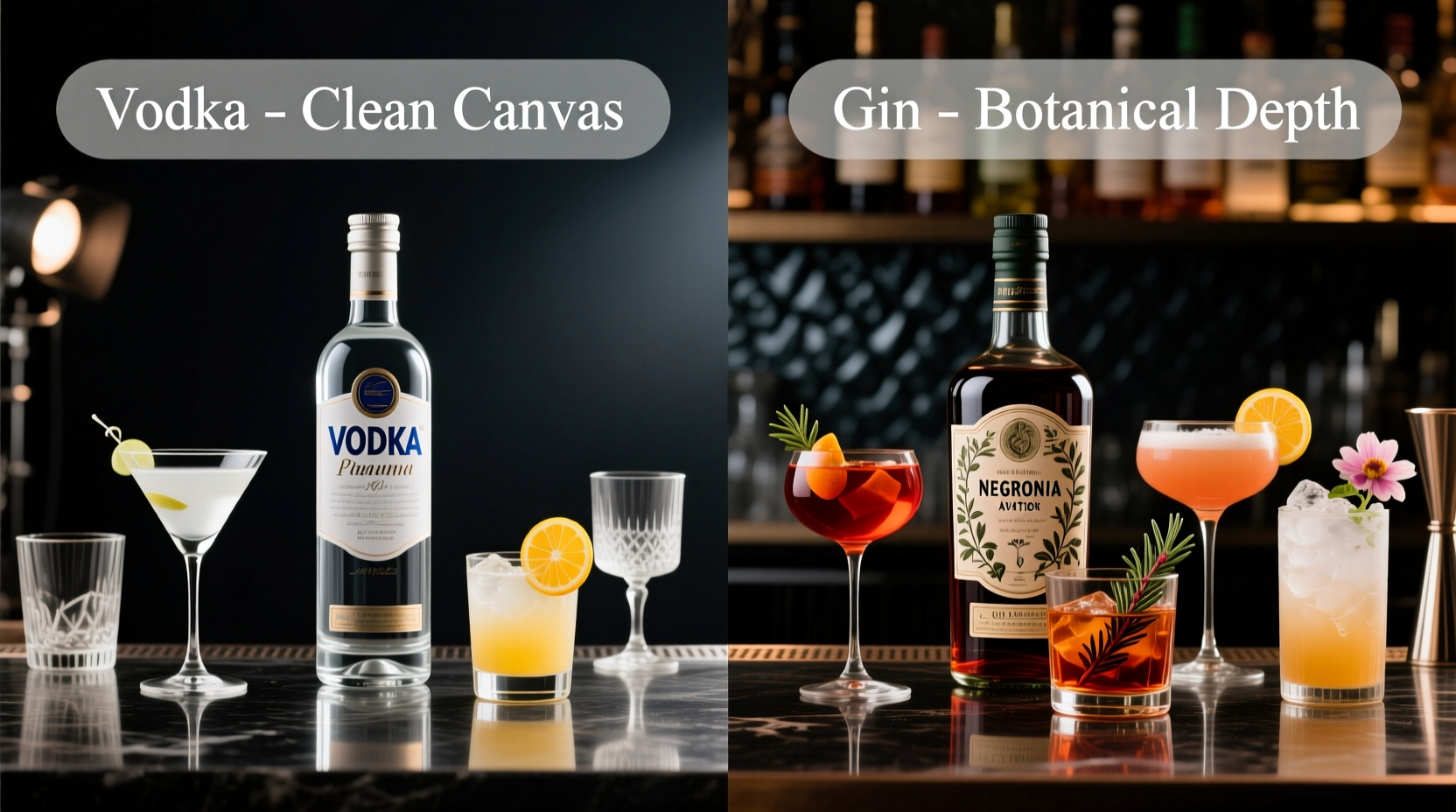 vodka vs gin in cocktails which spirit delivers more mixology versatility
