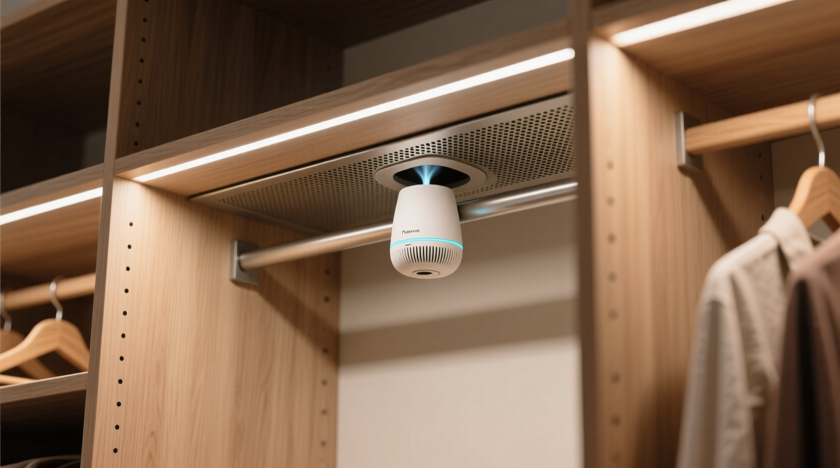 closet organization tips discreet pheromone diffuser integration