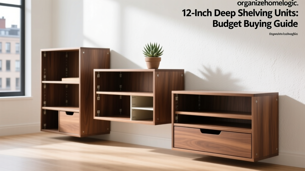 12-Inch Deep Shelving Units: Budget Buying Guide