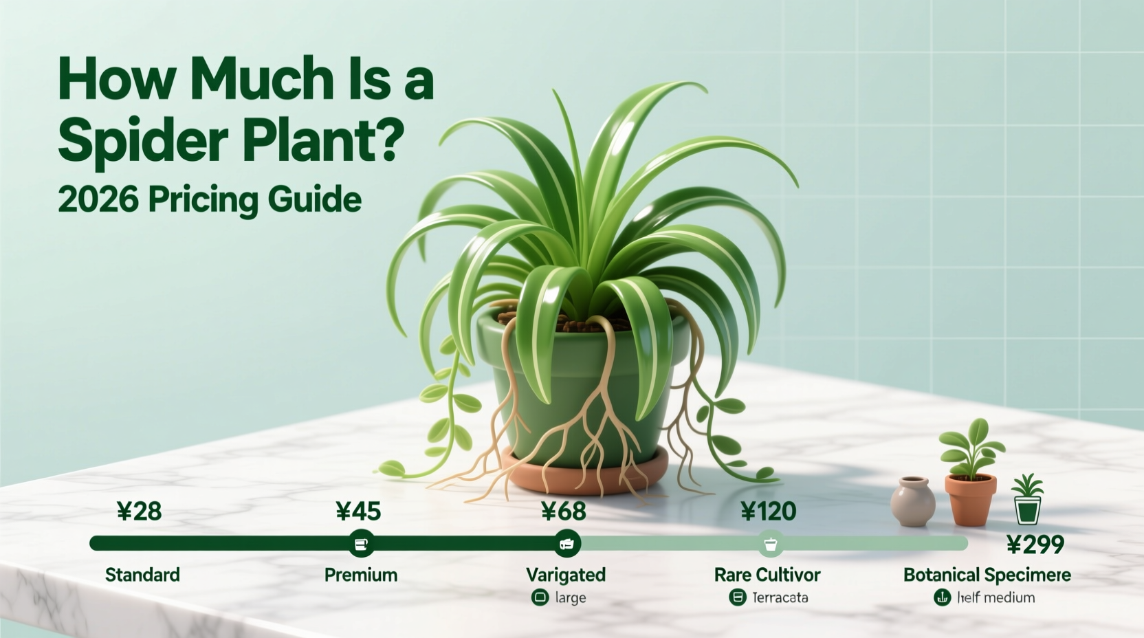 Spider Plant Prices 2026 Guide | TheHomeSprouts