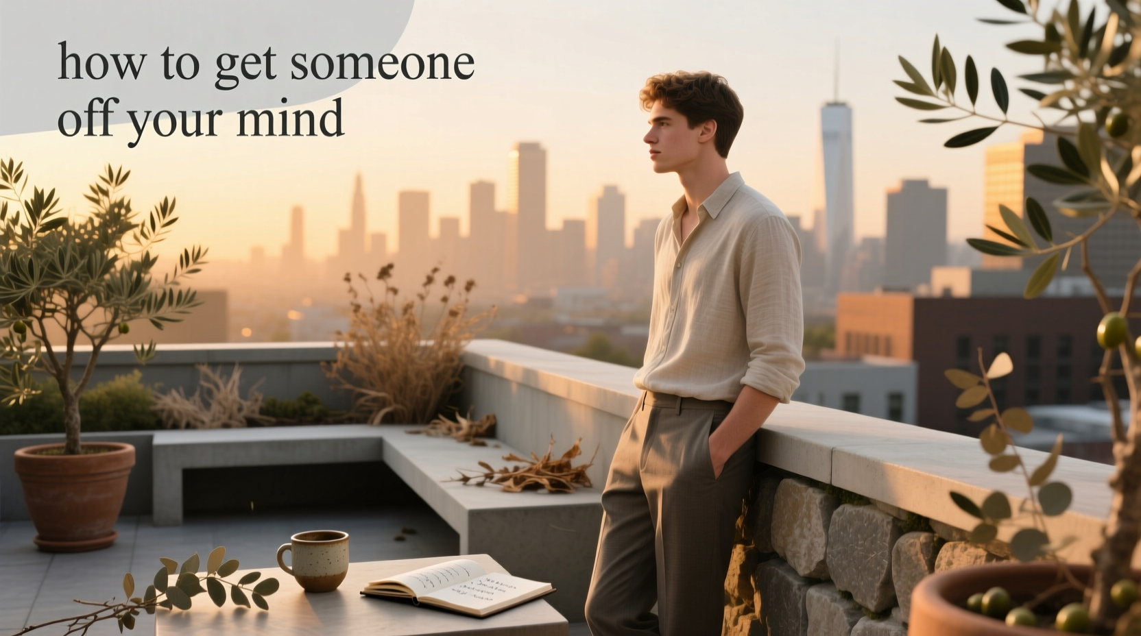 how to stop thinking about someone