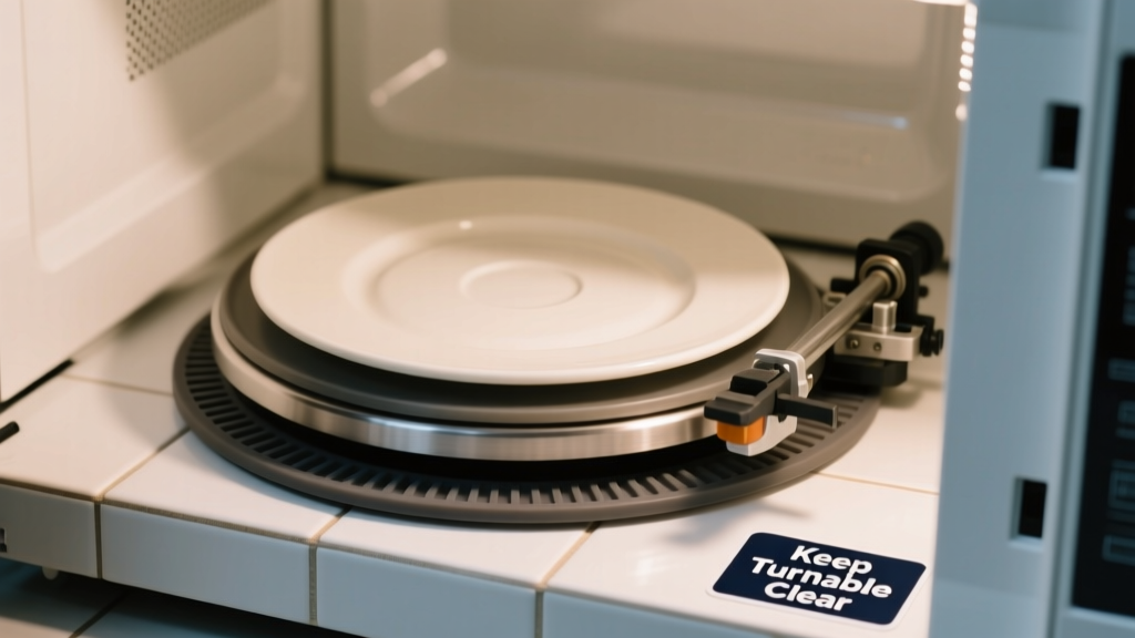 Prevent Microwave Turntable From Stopping Rotation