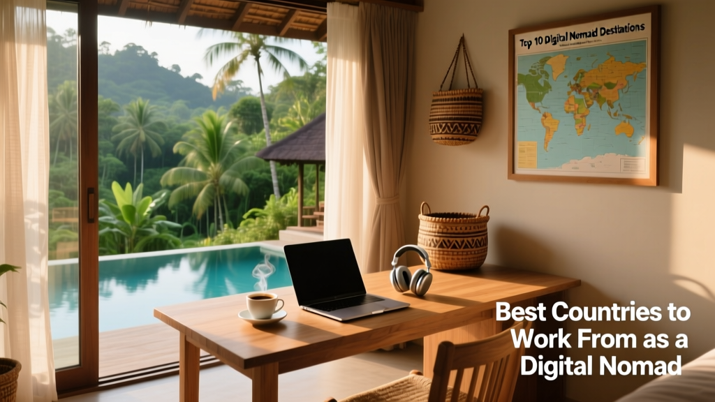 The Best Countries To Work From As A Digital Nomad: Connectivity, Cost, and Community in 2024