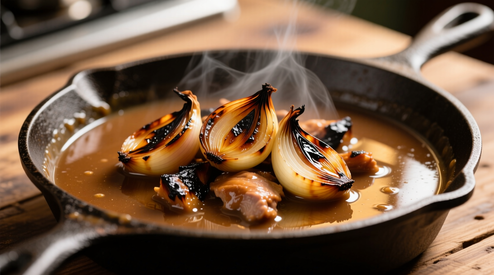 why your turkey gravy needs burnt onions