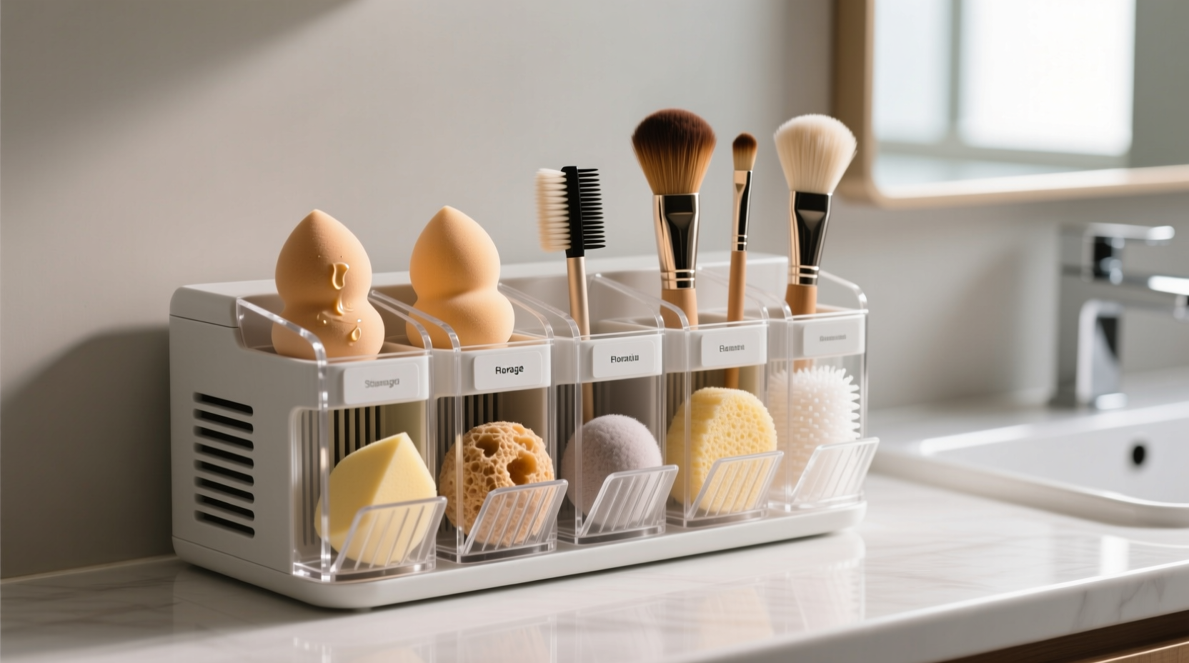 closet organization tips mold free sponge brush cleaner storage
