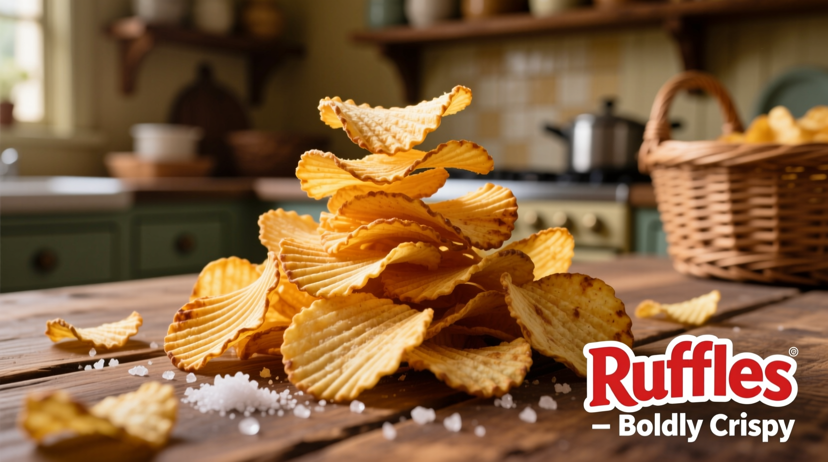 ruffles all dressed potato chips