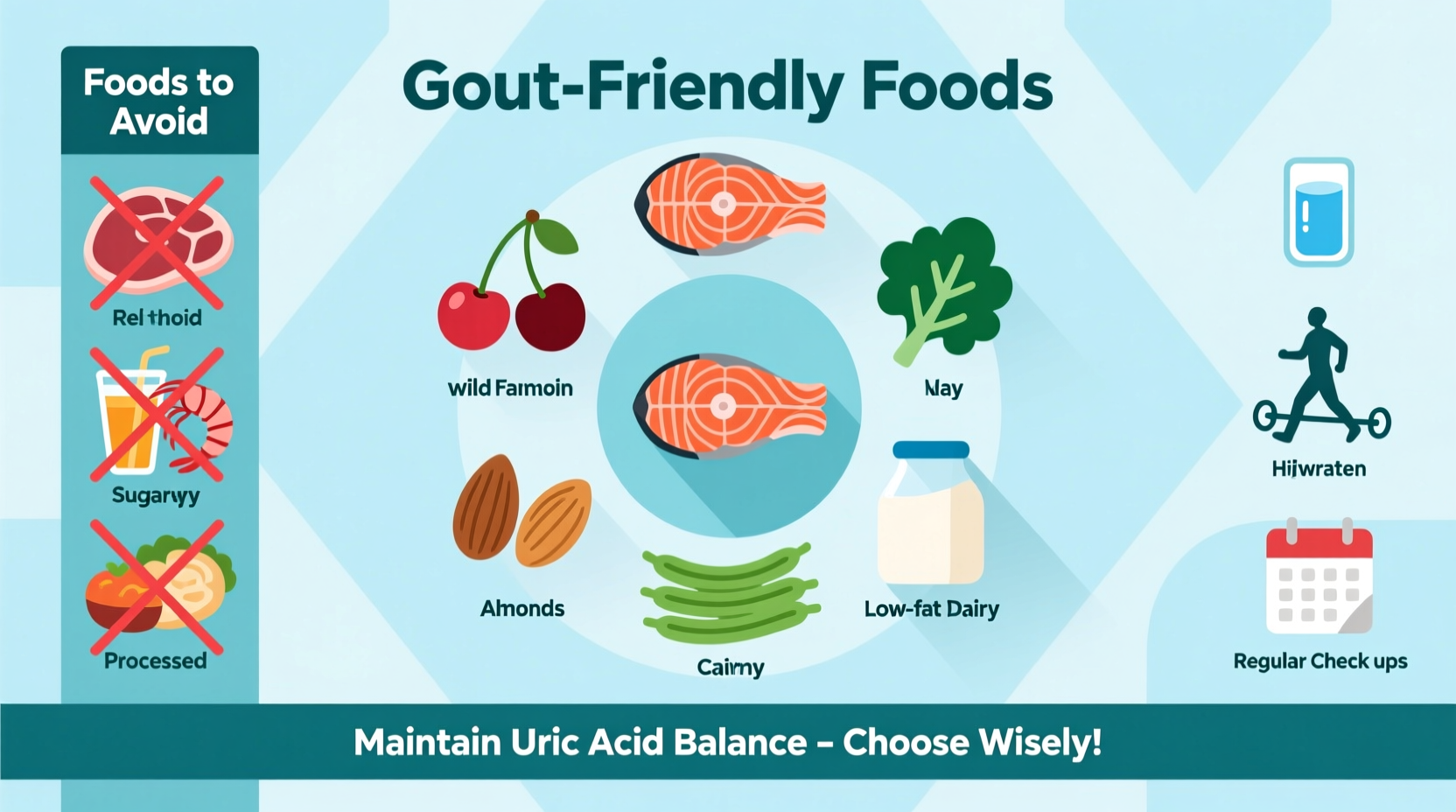 what foods to eat with gout