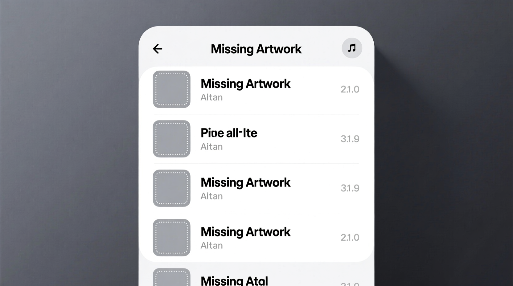 make a smart playlist of songs missing artwork