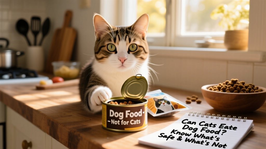Can Cats Eat Dog Food? Know What's Safe & What's Not
