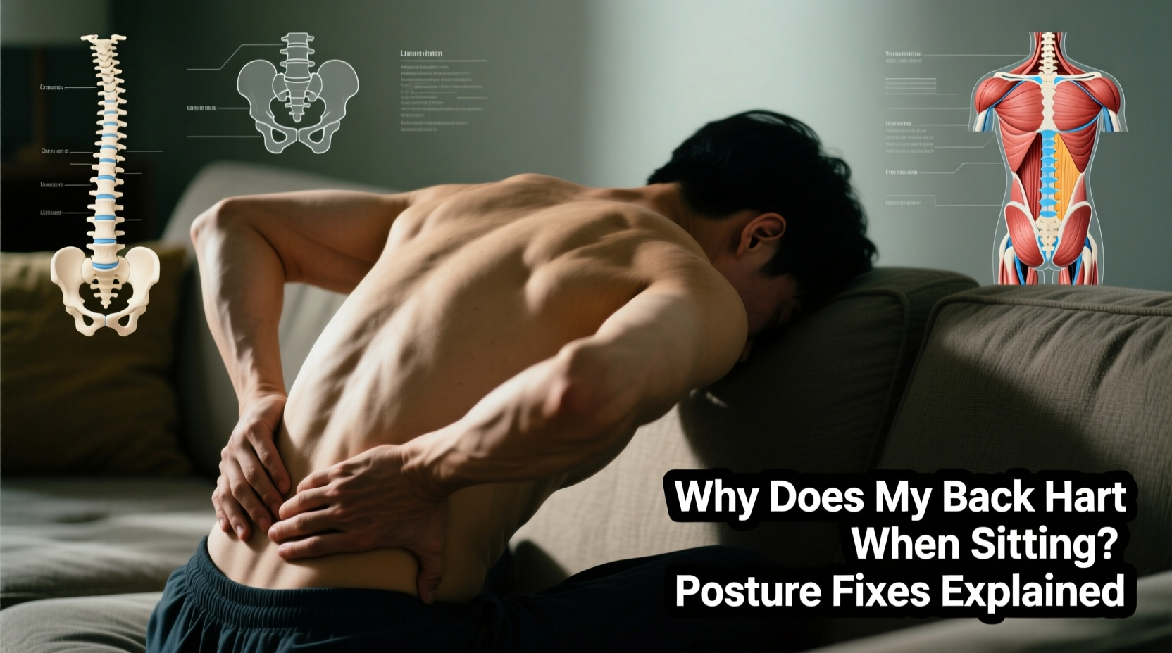 why does my back hurt when sitting on the couch posture fixes