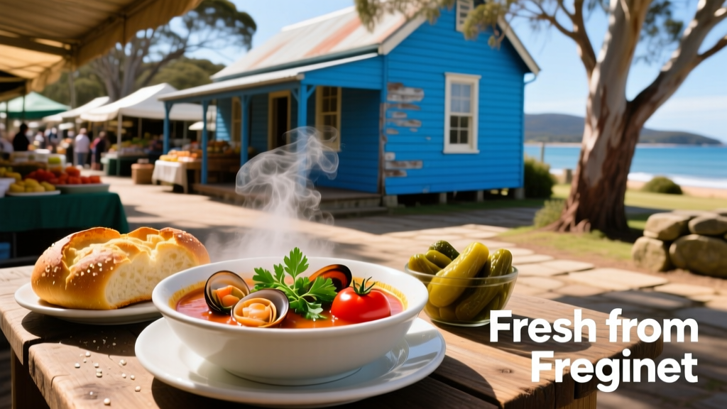 The Blue House Freycinet National Park: A Culinary Retreat Where Tasmanian Terroir Meets Coastal Serenity