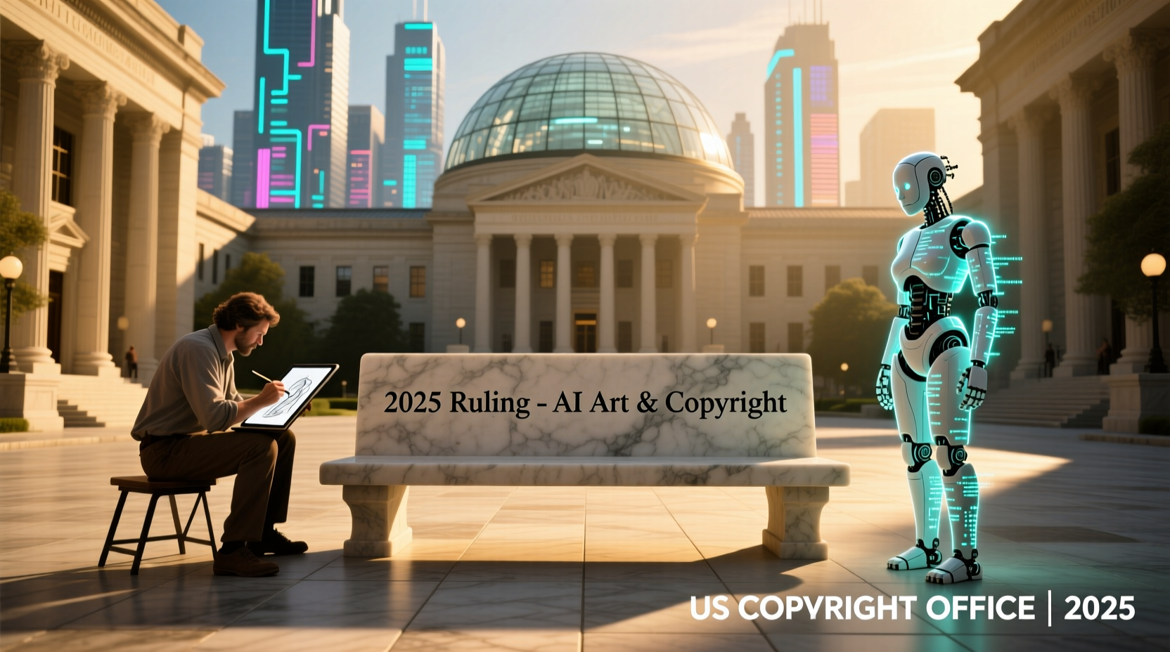 Groundbreaking 2025 Ruling: US Copyright Office and AI Art