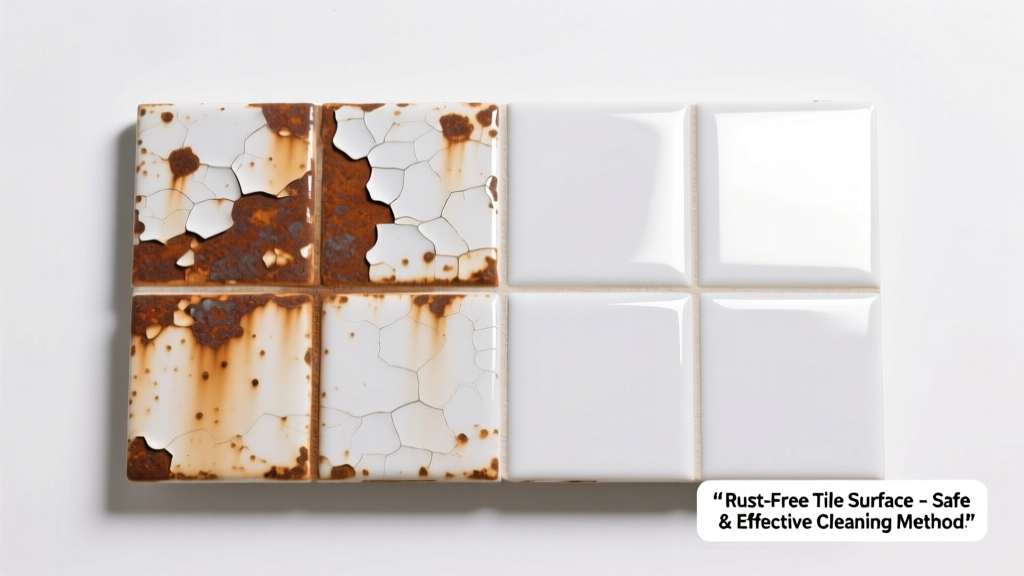 How to Remove Rust from Tile Safely and Effectively