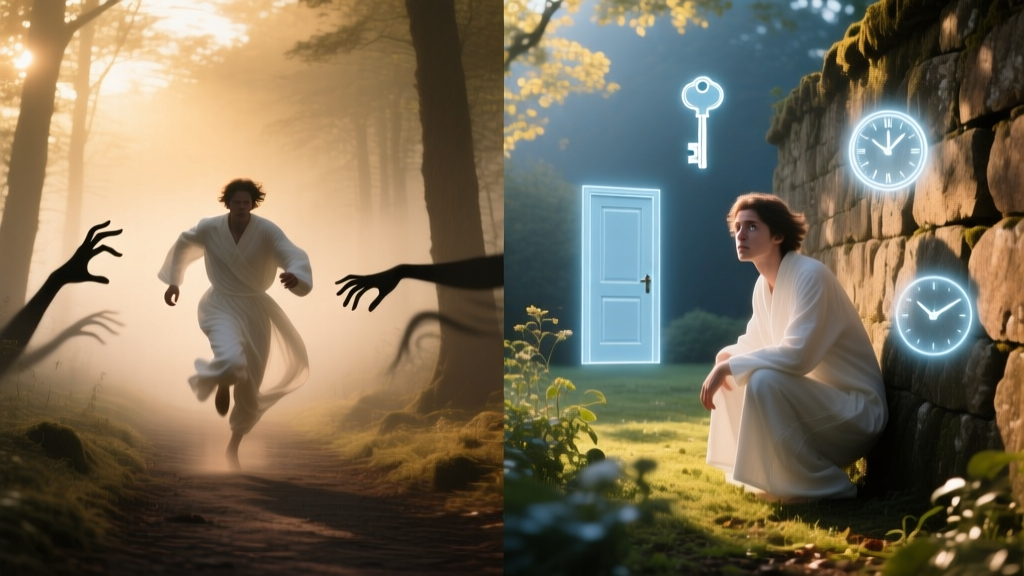 Being Chased vs Hiding: Dream Symbol Comparison